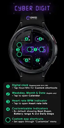 Cyber Digit - digital colorful screenshot 5