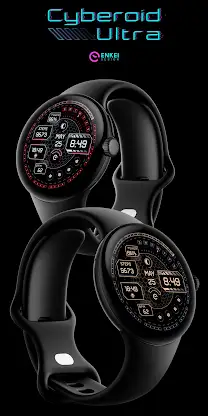 Cyberoid Ultra - watch face screenshot 6