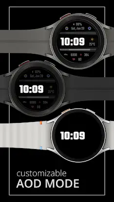 DADAM108: Digital Watch Face screenshot 4