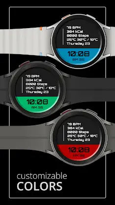 DADAM111: Digital Watch Face screenshot 2
