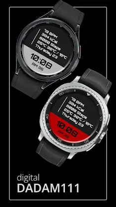 DADAM111: Digital Watch Face screenshot 1