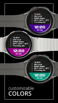 DADAM111: Digital Watch Face screenshot 3
