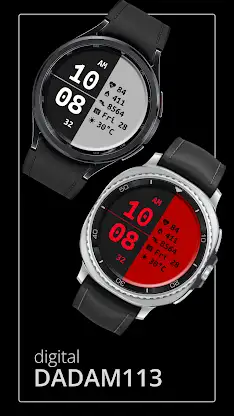 DADAM113: Digital Watch Face screenshot 1