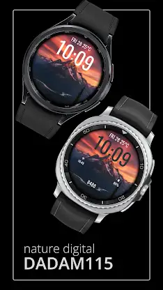 DADAM115: Digital Watch Face screenshot 1