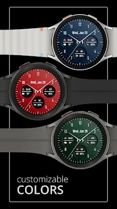 DADAM118: Analog Watch Face screenshot 2