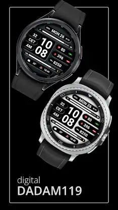 DADAM119: Digital Watch Face screenshot 1