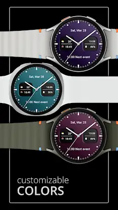 DADAM128: Analog Watch Face screenshot 3
