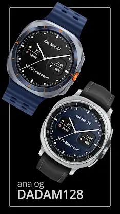 DADAM128: Analog Watch Face screenshot 1