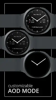 DADAM128: Analog Watch Face screenshot 4