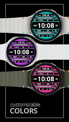 DADAM129: Digital Watch Face screenshot 3