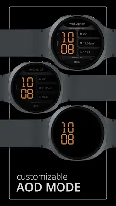 DADAM130: Digital Watch Face screenshot 4