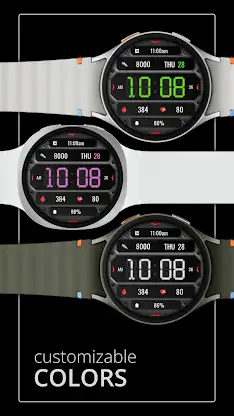 DADAM132: Digital Watch Face screenshot 3