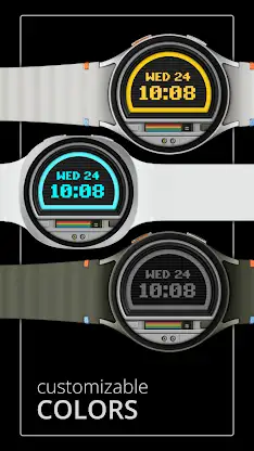 DADAM135: Retro CRT Watch Face screenshot 2