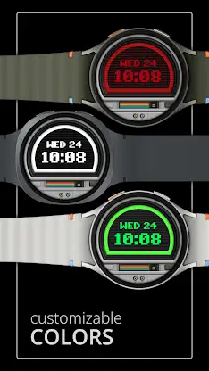 DADAM135: Retro CRT Watch Face screenshot 3