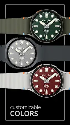 DADAM136: Diver Watch Face screenshot 2