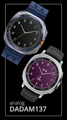 DADAM137: Analog Watch Face screenshot 1