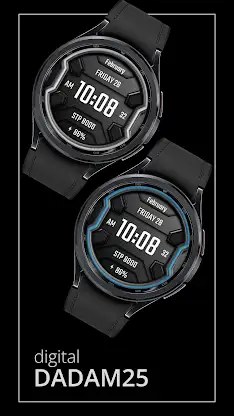 DADAM25: Modern Watch Face screenshot 1