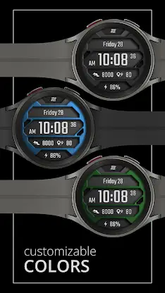 DADAM35: Sci-Fi Metal Dial screenshot 2