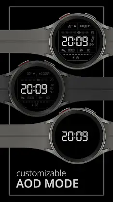 DADAM41: Retro LCD Watch Face screenshot 4