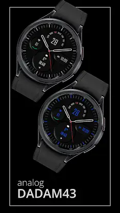 DADAM43: Analog Watch Face screenshot 1
