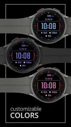 DADAM45: Graphic Watch Face screenshot 3
