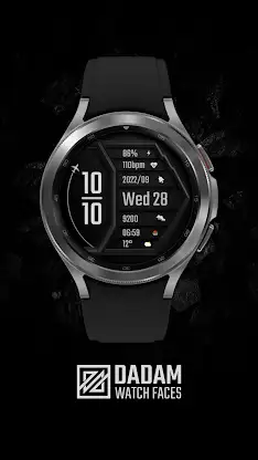 DADAM48: Animated Watch Face screenshot 1