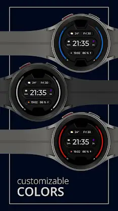 DADAM56: Digital Watch Face screenshot 3