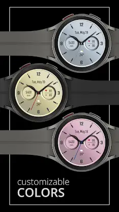 DADAM58W: Analog Watch Face screenshot 3