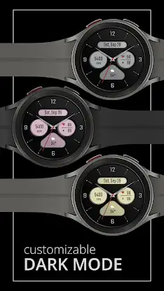 DADAM58W: Analog Watch Face screenshot 2