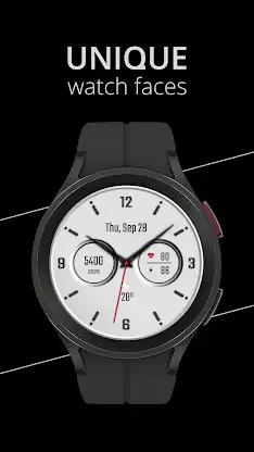 DADAM58W: Analog Watch Face screenshot 1