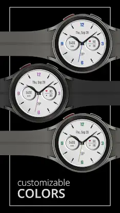 DADAM58W: Analog Watch Face screenshot 4