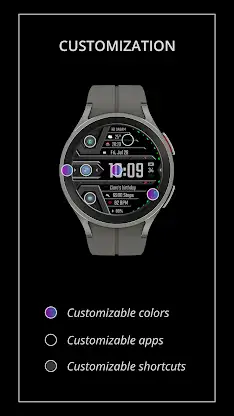 DADAM62: Smart Digi Watch Face screenshot 4