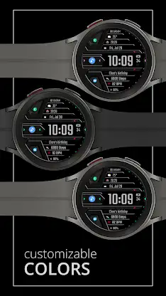 DADAM62: Smart Digi Watch Face screenshot 2