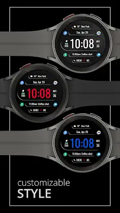 DADAM72: Digital Watch Face screenshot 4