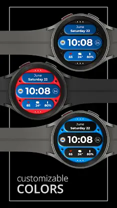 DADAM78: Digital Watch Face screenshot 2