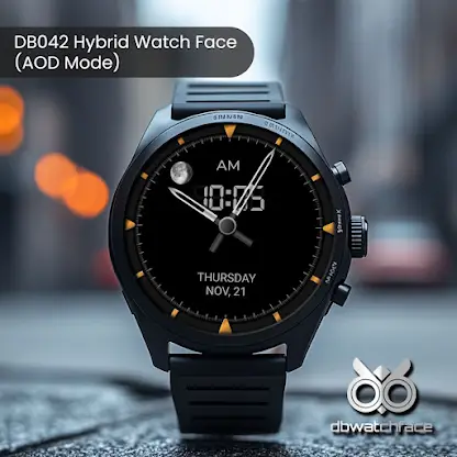 DB042 Hybrid Watch Face screenshot 7