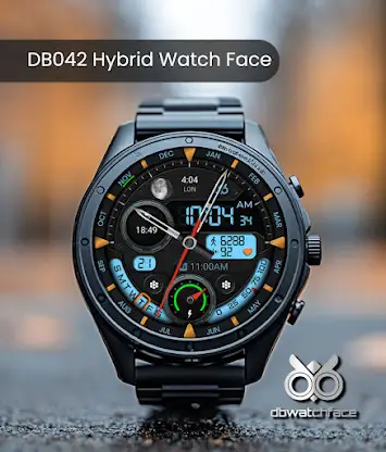 DB042 Hybrid Watch Face screenshot 2