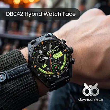 DB042 Hybrid Watch Face screenshot 5
