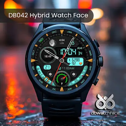 DB042 Hybrid Watch Face screenshot 3