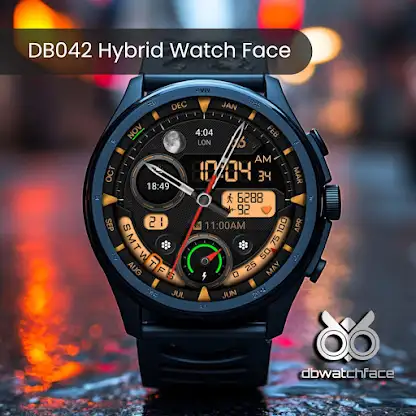 DB042 Hybrid Watch Face screenshot 4