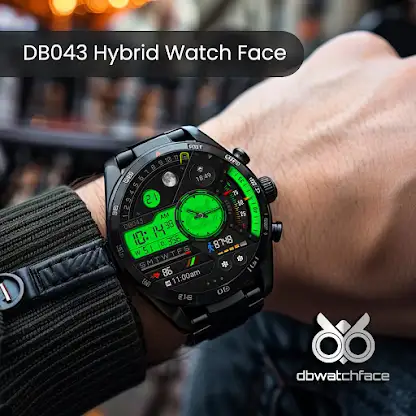 DB043 Hybrid Watch Face screenshot 5