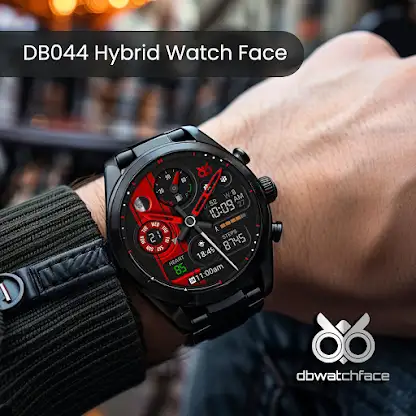 DB044 Hybrid Watch Face screenshot 5