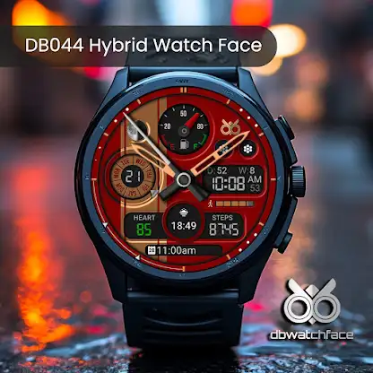 DB044 Hybrid Watch Face screenshot 3