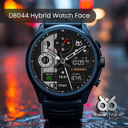 DB044 Hybrid Watch Face screenshot 4