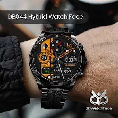 DB044 Hybrid Watch Face screenshot 6