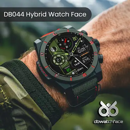 DB044 Hybrid Watch Face screenshot 7