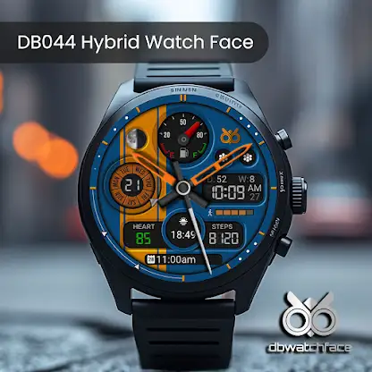 DB044 Hybrid Watch Face screenshot 1