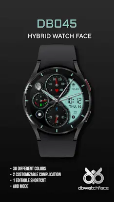 DB045 Hybrid Watch Face screenshot 1