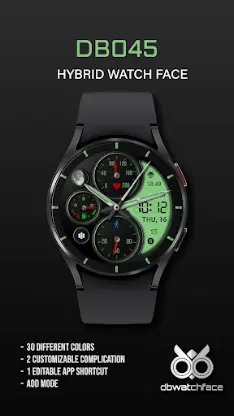 DB045 Hybrid Watch Face screenshot 5
