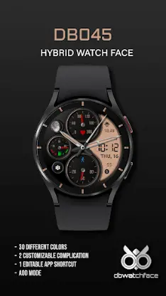 DB045 Hybrid Watch Face screenshot 2